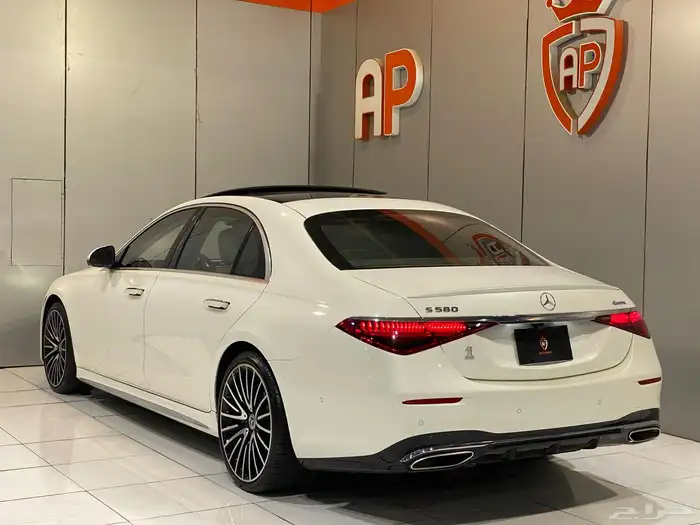 مرسيدس S 580 2021 بحالة الوكاله عداد قليل 6