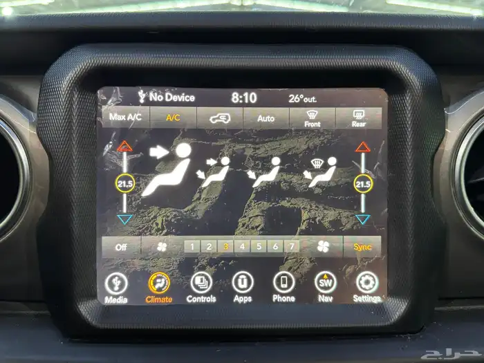 جيب رانجلر صحارى موديل 2023 ( بحالة ممتازة ) 45