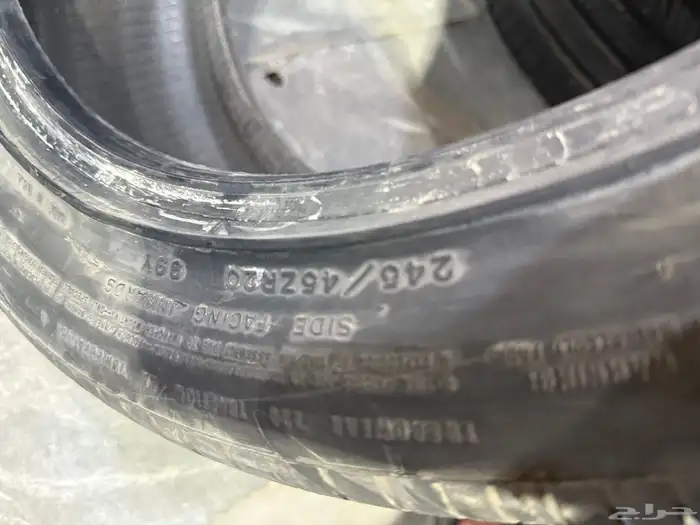 كفرين جودير مقاس 245 45 20 تركب دوج تشارجر كلزلر 5