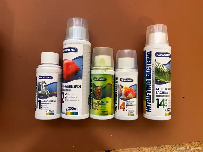 حوض سمك كبير كريستال   مجموعه ملحقات 2