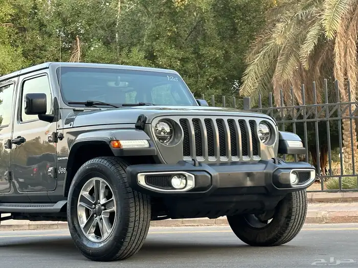 جيب رانجلر صحاري 2020 خليجي (6 سلندر ) نظيف جدآ 2