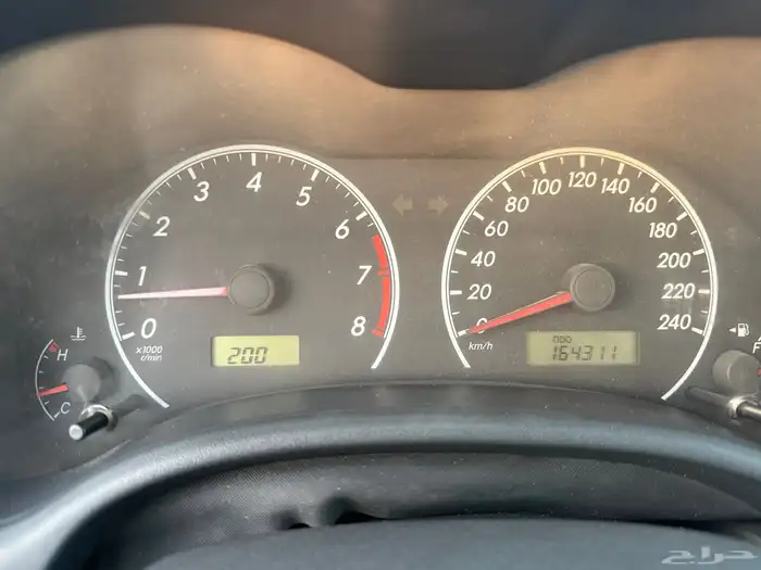 كورولا ممشى قليل 16