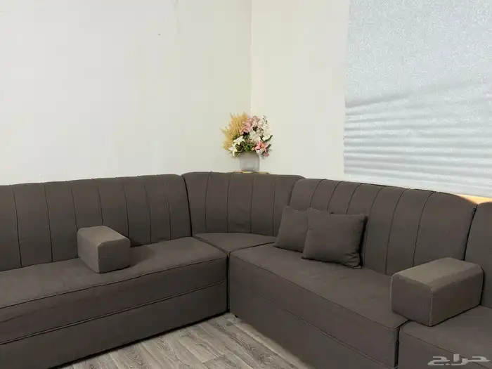 كنب رمادي غامق القصيم بريدة 2