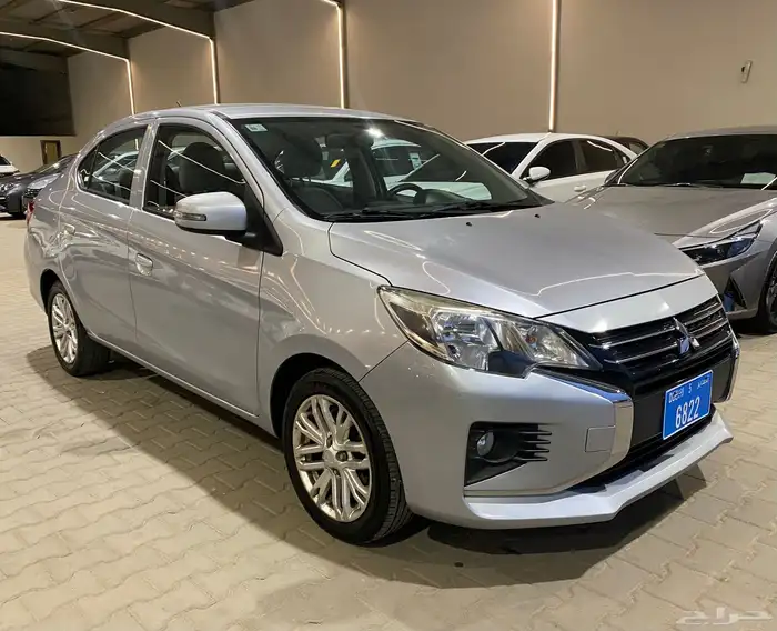 ميتسوبيشي اتراج الموديل 2022 نظيفة ممشي قليل علي الفحص 3