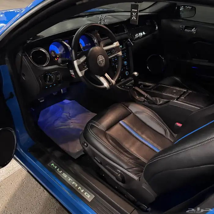 موستنج 2010 معدل شلبي قير عادي 8 سلندر نظيف 9