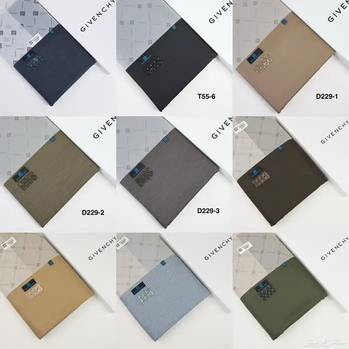 أقمشة شتوية واكسسورات رجالية ماركات عالمية فاخرة 6