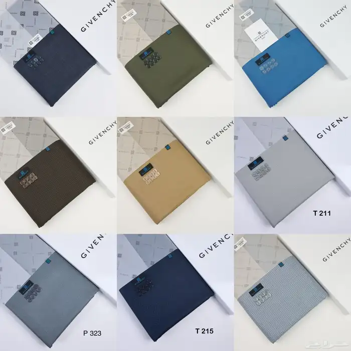 أقمشة شتوية واكسسورات رجالية ماركات عالمية فاخرة 8