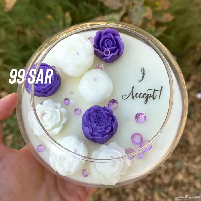 شموع فاخرة مصنوعة يدويا في ثادق 2