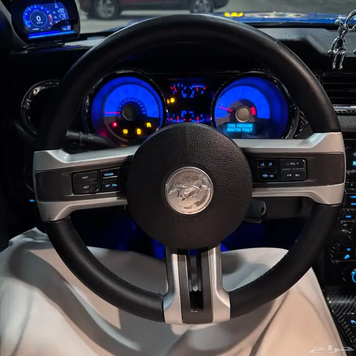 موستنج 2010 معدل شلبي قير عادي 8 سلندر نظيف 14