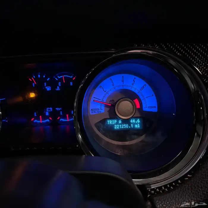 موستنج 2010 معدل شلبي قير عادي 8 سلندر نظيف 15