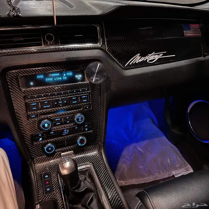 موستنج 2010 معدل شلبي قير عادي 8 سلندر نظيف 13