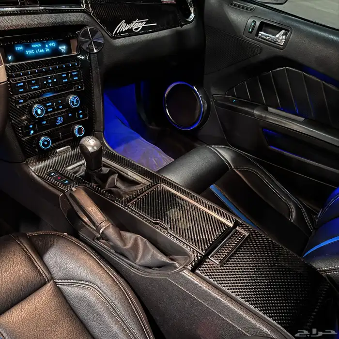 موستنج 2010 معدل شلبي قير عادي 8 سلندر نظيف 12