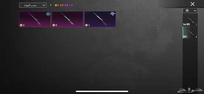 حساب ببجي 19