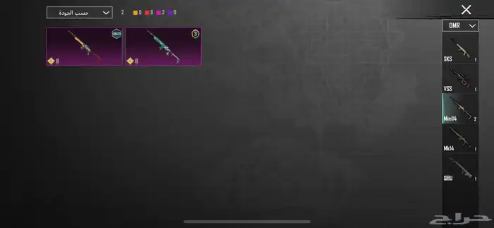 حساب ببجي 22