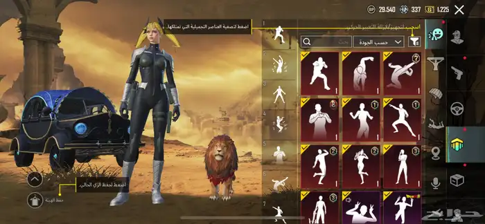 حساب ببجى 10