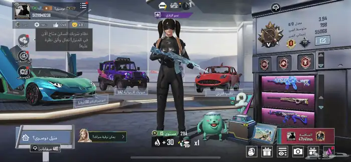 حساب ببجي فخم 18