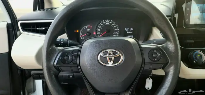 تويوتا كورولا 2023 شاشة كاميرا خلفية مكيف خلفي مثبت سرعة 8