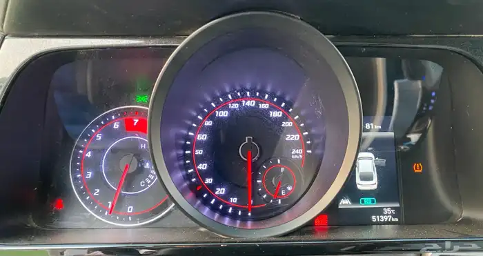 هيونداي النترا 2023 نظيفة ممشي 51 علي الفحص 17