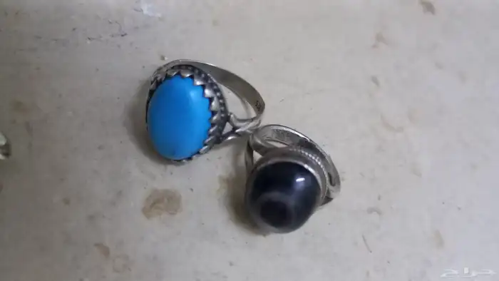 خاتم من النوادر عين الملكة وخاتم فرزدق 0