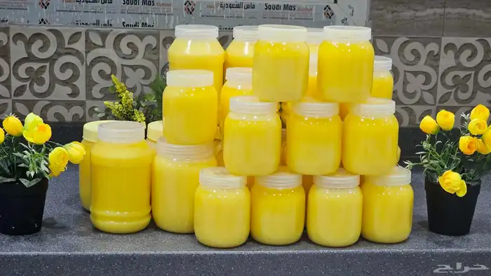 سمن بري بقري مضمون 100 ب 100 سعر الكيلو 140 0