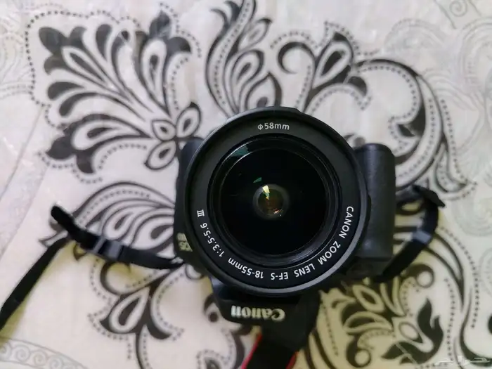 لاب توب hp كاميرا canon 4000D 1