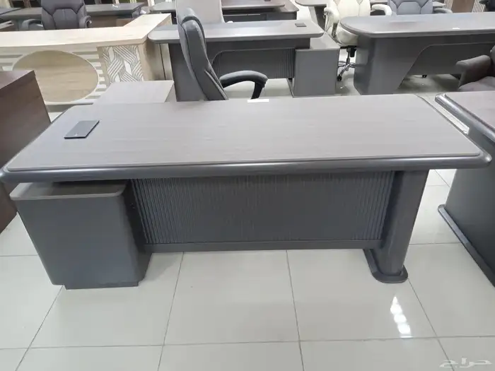 مكاتب مودرن حق مدير طقم كامل فخم مع دولاب طاولة شائي 11