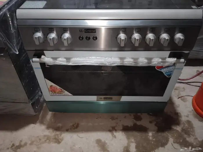 فرن تركي GL-General شبه جديد استخدام اقل من شهر مقاس 90في 60 0