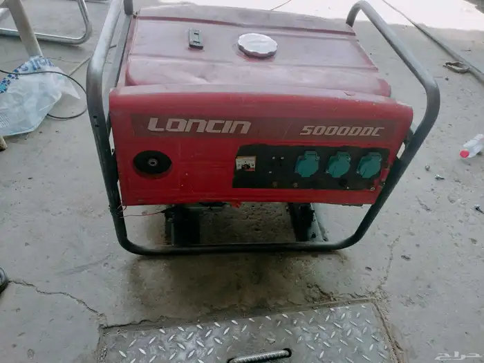 مولد كهرباء 5000 واط مستعمل بدون كاتم وشغال كويس 0