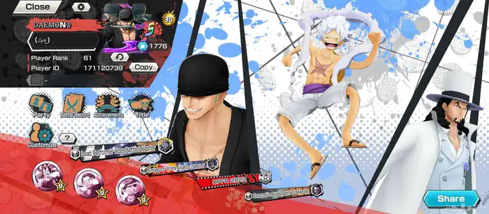 حساب باونتي راش للبيع على السوم 0