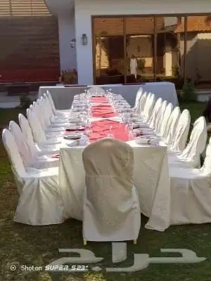 محل حفلات تأجير كراسي طاولات الرياض 4