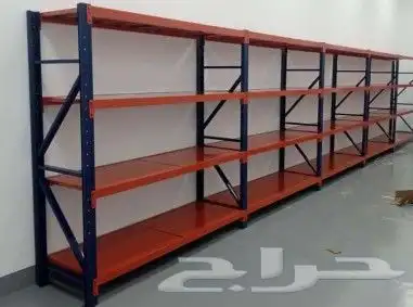 ارفف رفوف مستودعات رفوف تخزين مستعمل وجديد 1