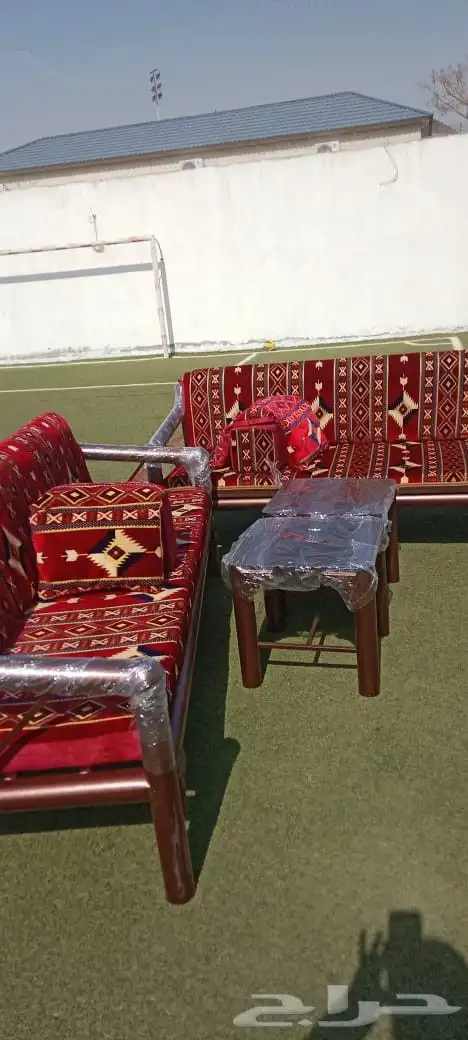 كراسي خارجيه حديد تراثيه كويتيه 3