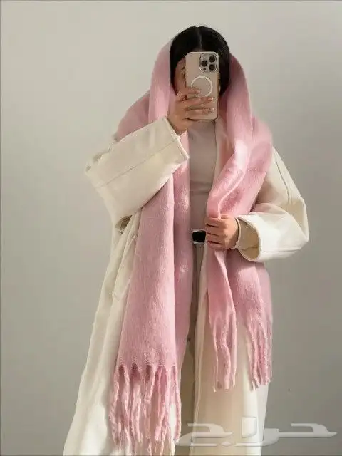 سكارف ميكاسا وردي_احمر_ازرق 0