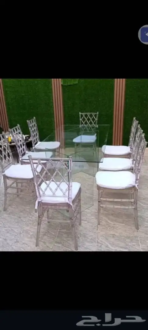 تاجير طاولات وكراسي وكنب 5