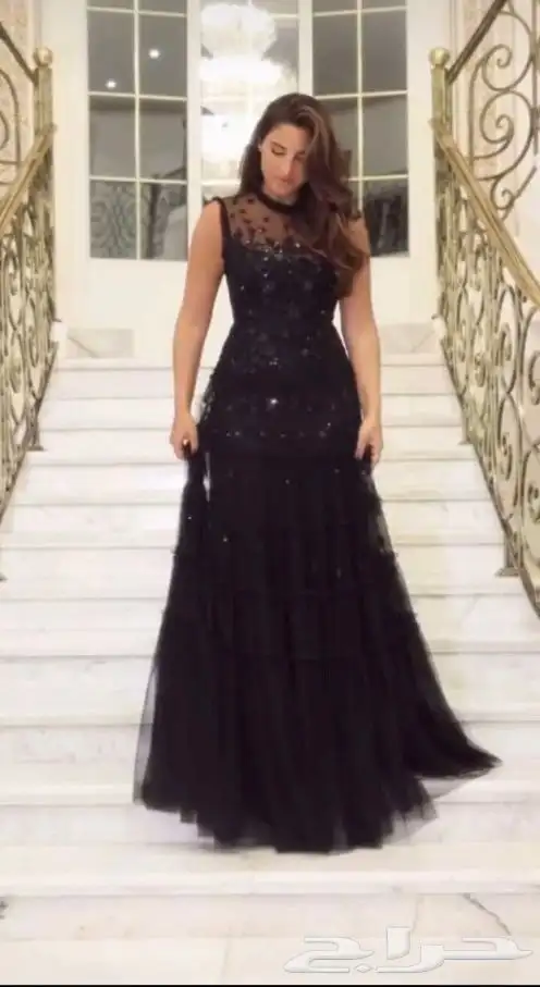 فستان سهره اسود 2