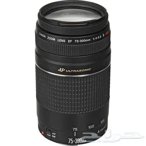 عدسة Canon EF 75-300mm f 4-5.6 III USM 0