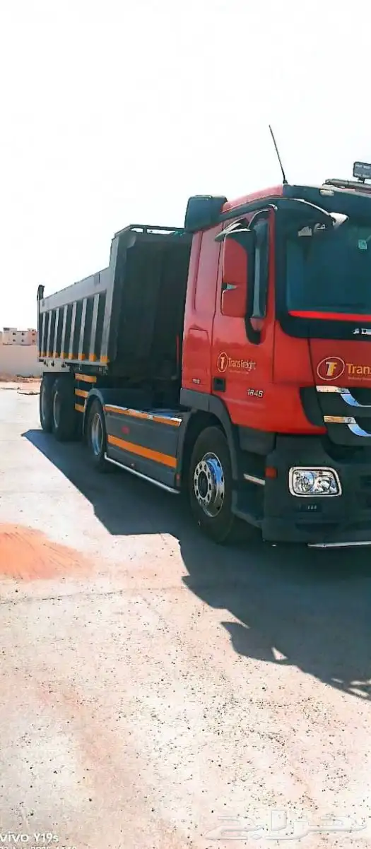 قلابات للايجار مقاس الصندوق 24 مع السائق 1