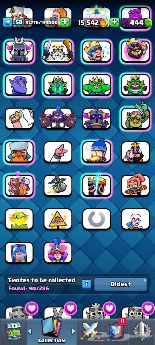 حساب كلاش اوف كلانس ورويال للبيع 12