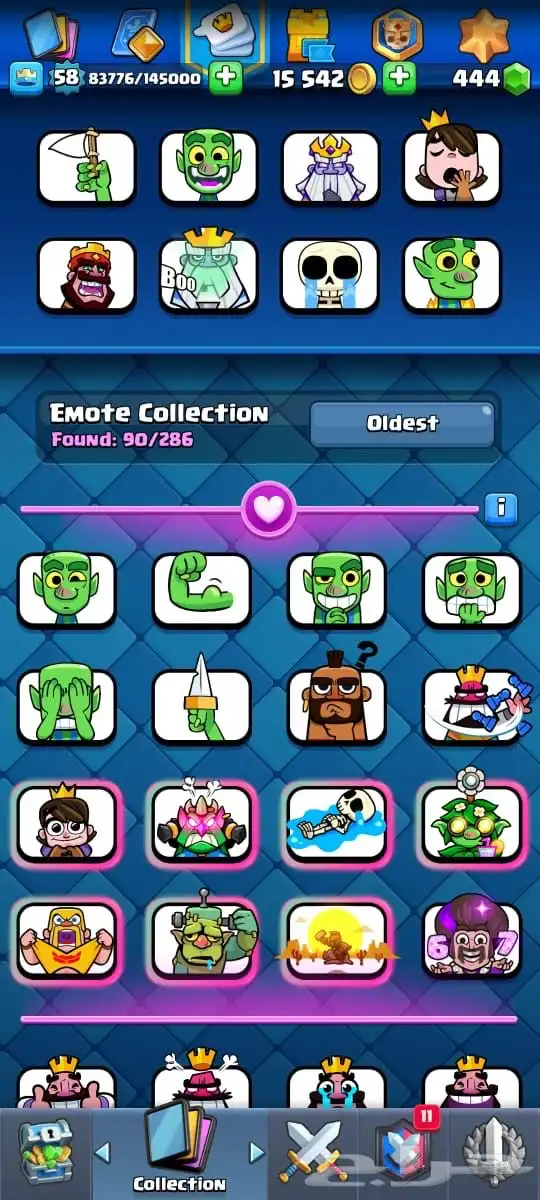 حساب كلاش اوف كلانس ورويال للبيع 8