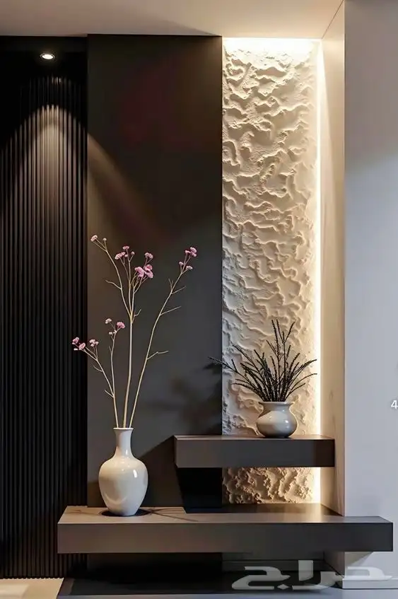 ديكورات داخليه خشب حفر 8