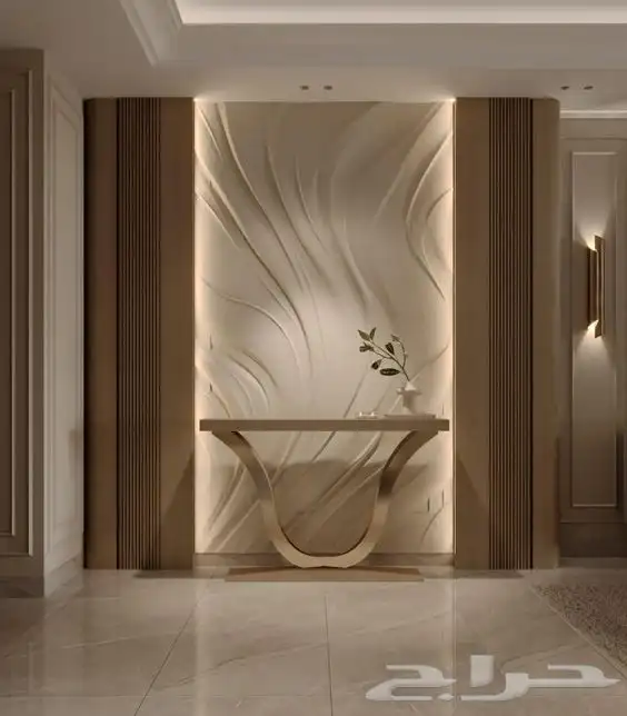 ديكورات داخليه خشب حفر 2