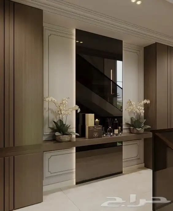 ديكورات داخليه خشب حفر 6