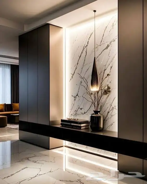 ديكورات داخليه خشب حفر 5