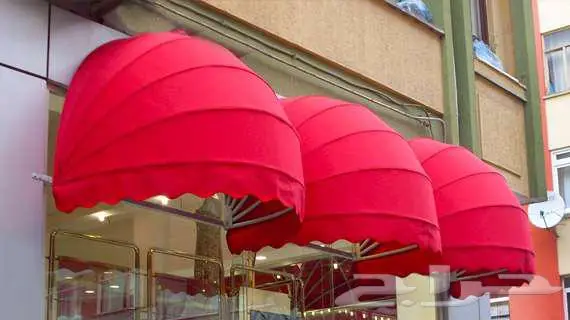 مظلات ديكورية للمقاهي ثابتة او متحركة 14