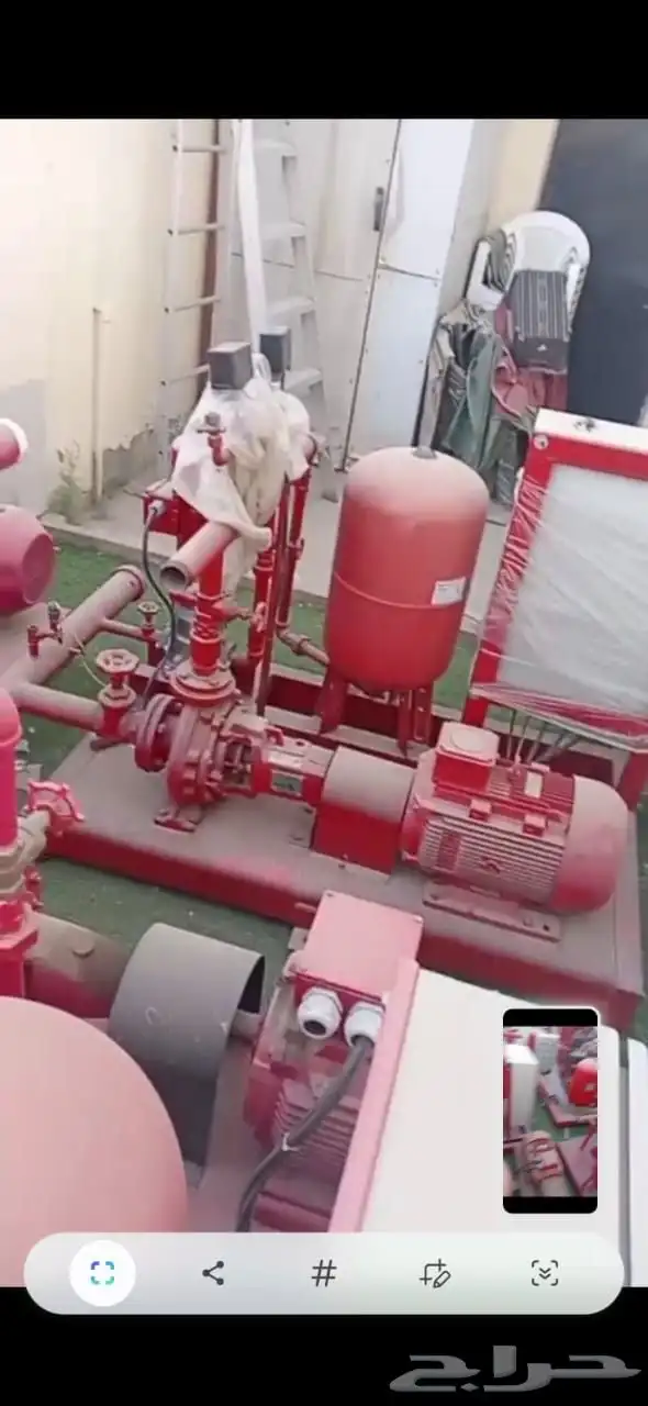 مضخة حريق مستخدمة 0