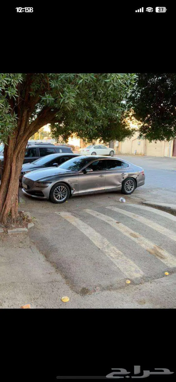 جينسس G80 2022 برستيج ممشى قليل 6