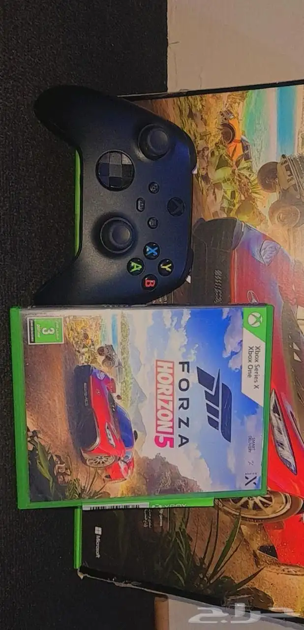 أكس بوكس سيريس اكس مع شريط فورزا 5 استخدام اقل من سنه نظيف 0