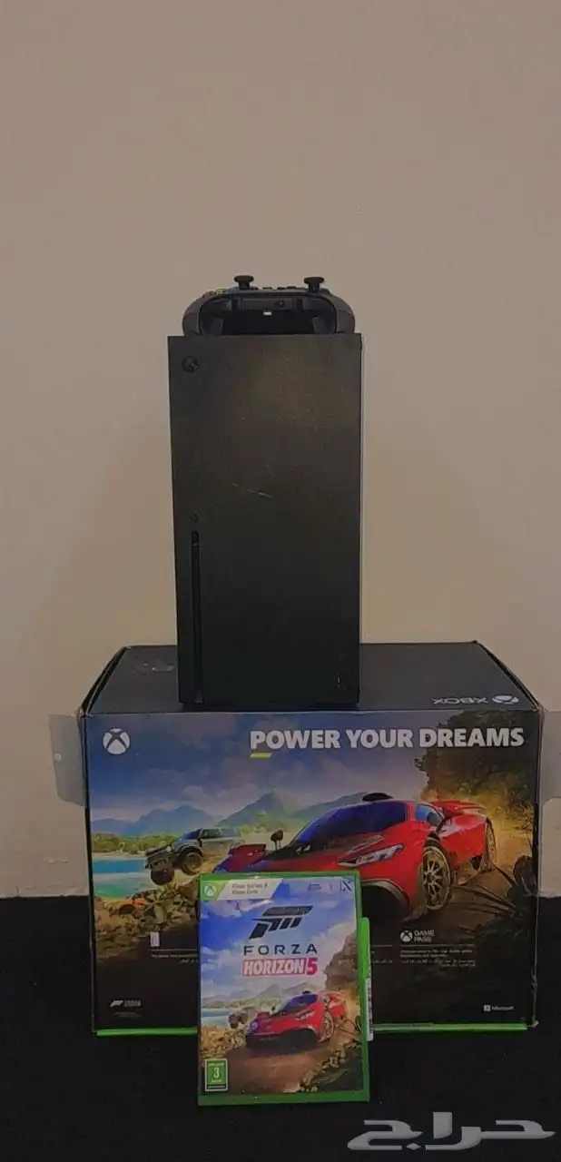 أكس بوكس سيريس اكس مع شريط فورزا 5 استخدام اقل من سنه نظيف 2