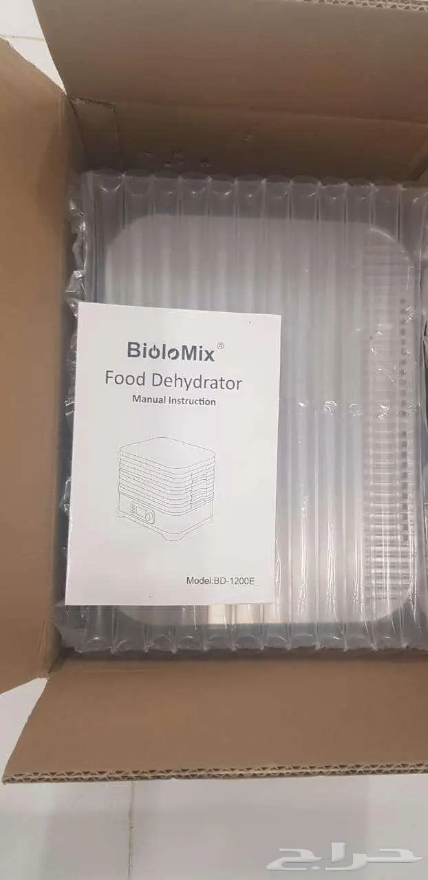 مجفف طعام 6 طبقات من شركة BioloMix 5