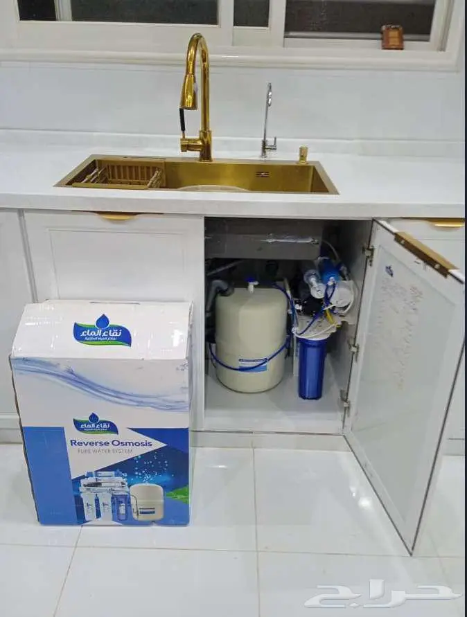 عرض خاص فلتر ماء 7 مراحل شامل التركيب توصيل سريع ضمان سنتين 7